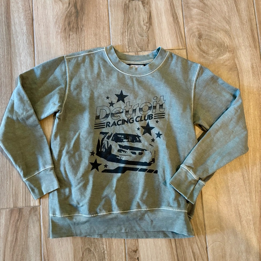 Detroit Racing Club Kids Sweatshirt - Green
